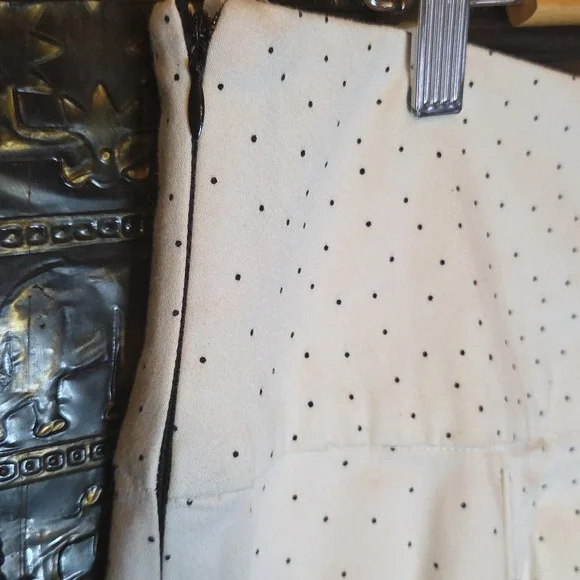 Black & White Cotton Skirt - Picture 2 of 4